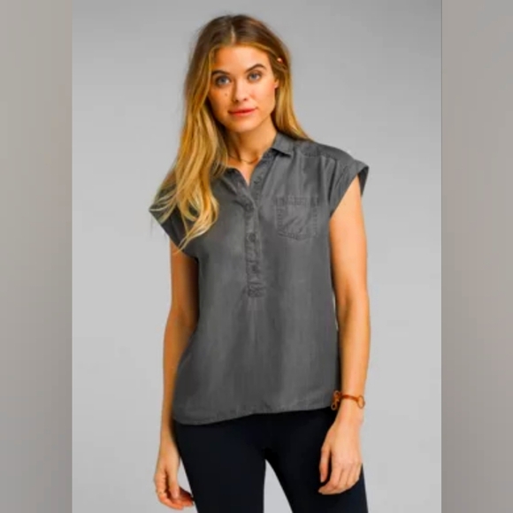 Prana Azul top - Picture 1 of 3